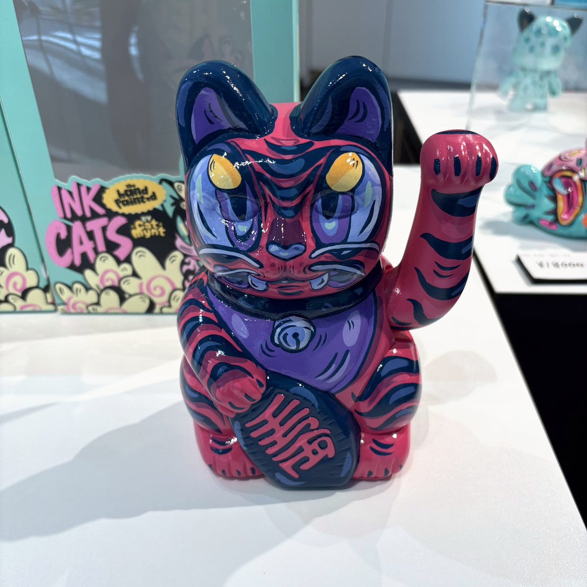 Ink Cat DX - Handpainted Lucky Cat